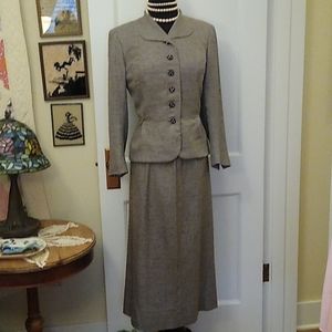 Vtg Suit by Mangone New York